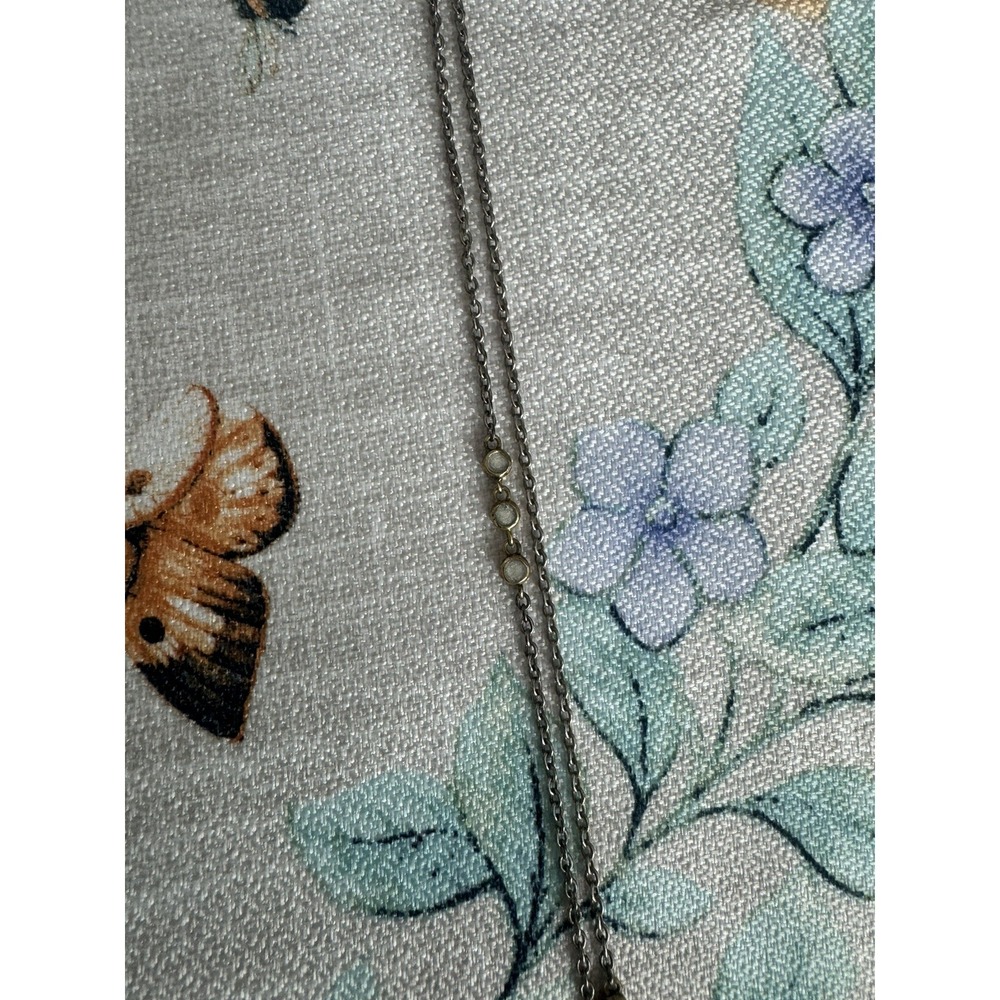 Waxing Poetic Sterling Silver And Bronze Moongazer Pendant Necklace - Picture 8 of 9